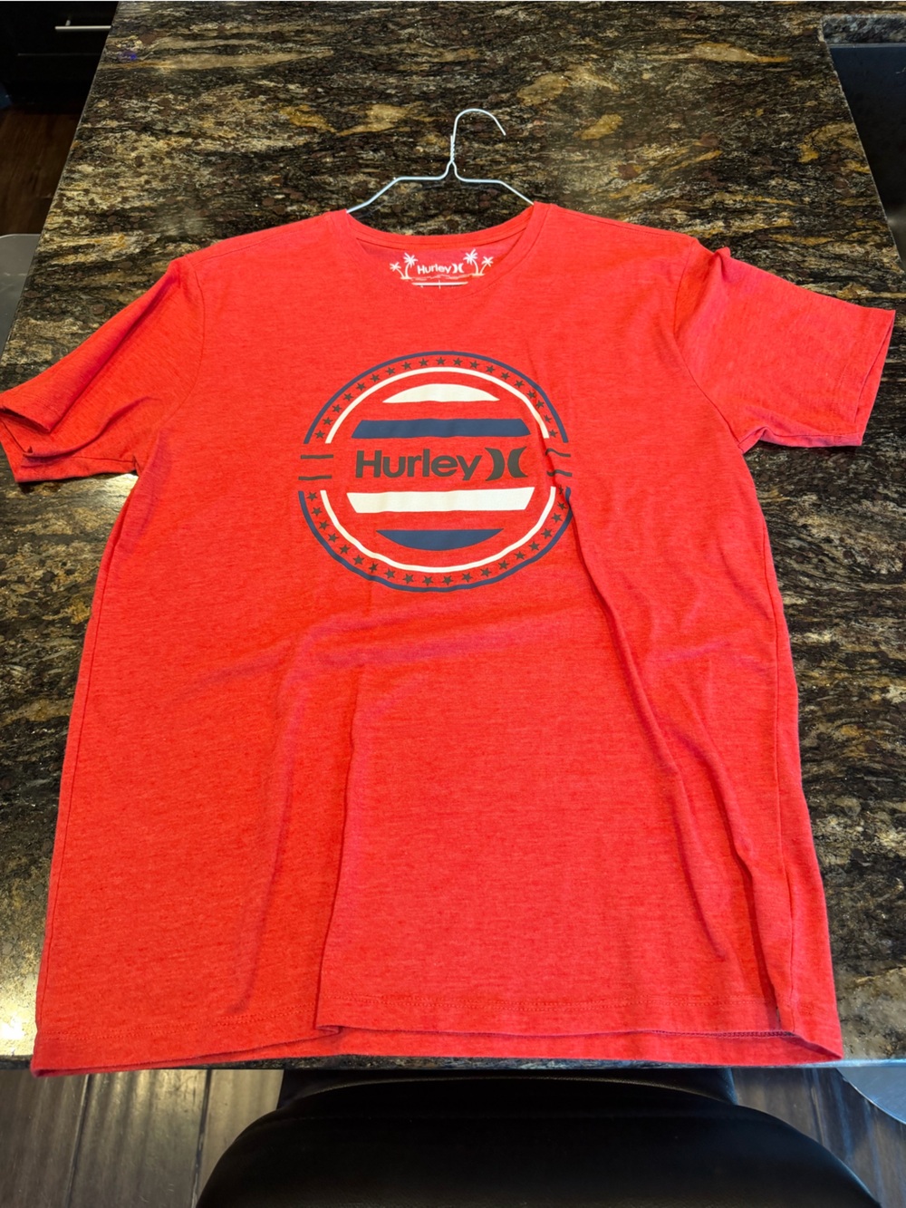 Hurley Red Kids Graphic Tee